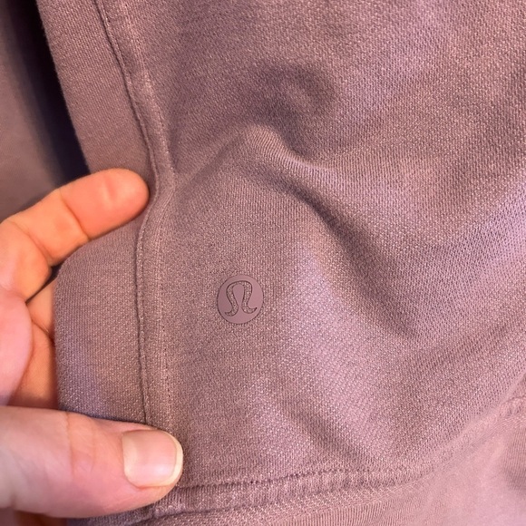Lululemon Womens Heather Purple Every Moment Crew Neck Pullover Sweatshirt 6/8? - Picture 4 of 6